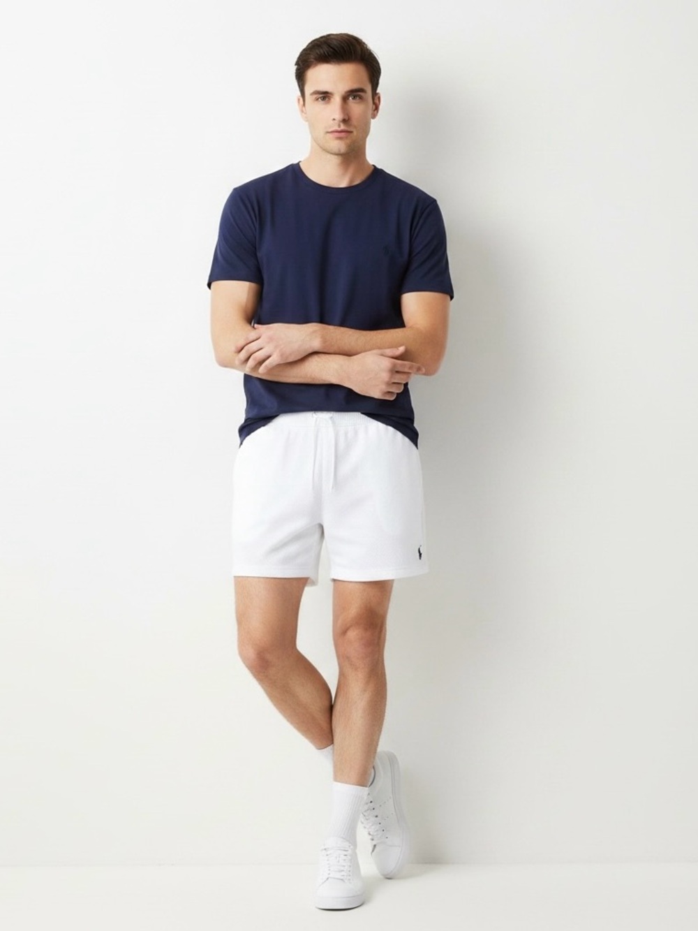 NWT Polo Ralph Lauren Men’s Terry Drawstring Short White Size Large